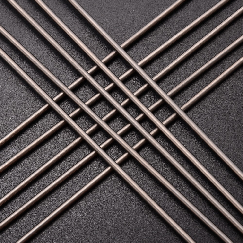 10 st 2 x 250mm silver titan stav grad 5 svetsstav rund stång lödning lödtråd svetsstav med korrosionsbeständighet