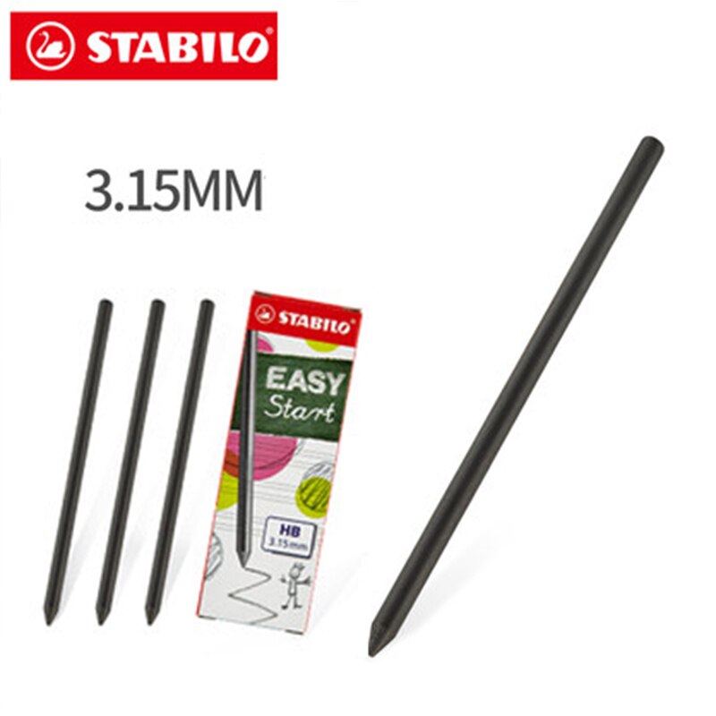 Stabilo 3.15mm Mechanical Pencil Lead Refills HB 6pcs/box
