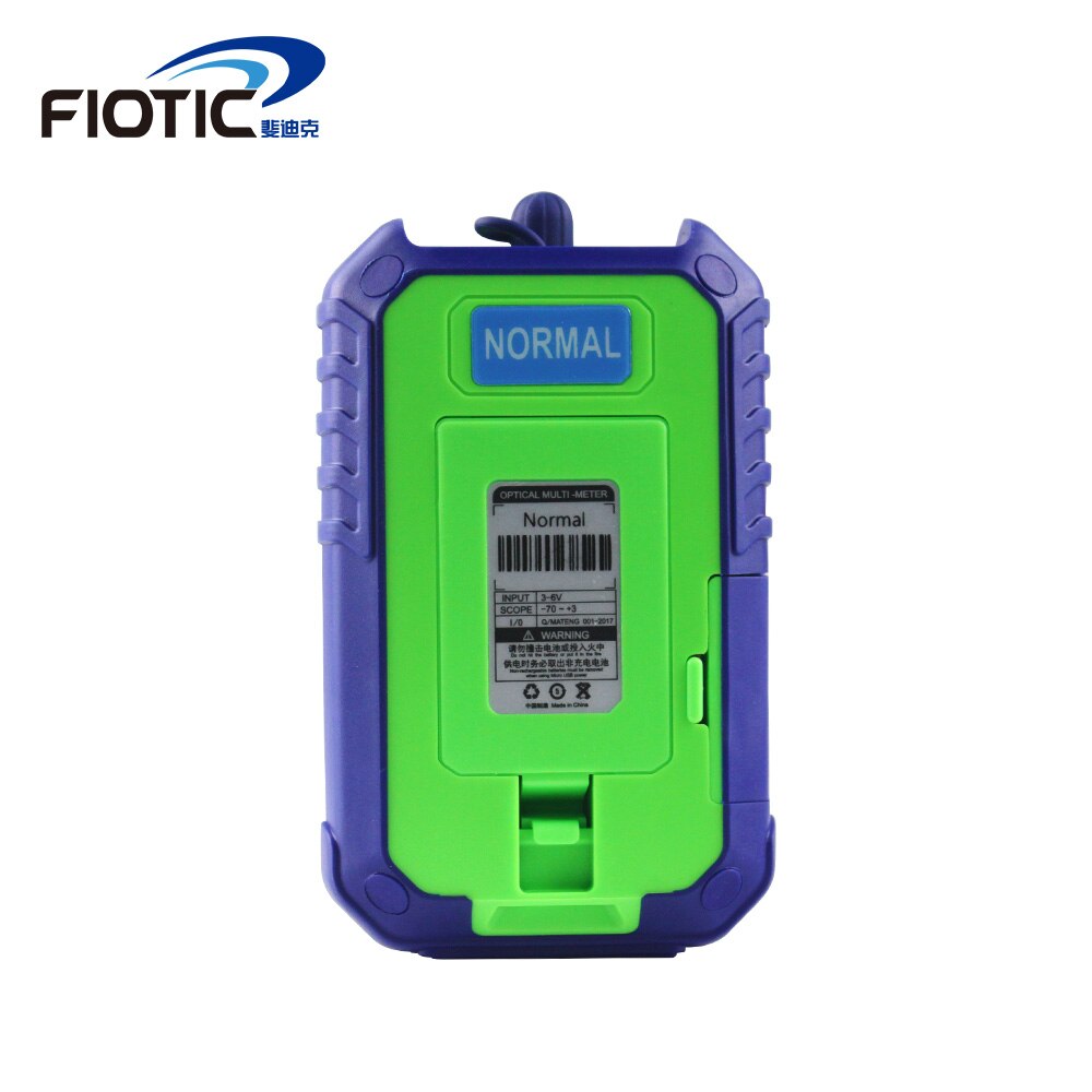 Ftth High Precision Handheld mini Fiber Optical Power Meter -70+3 dBm Fiber Optical Cable Tester