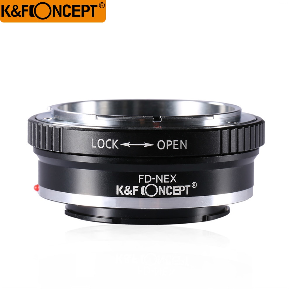 K & F Concept FD-NEX Lens Adapter Ring Voor Fd Mount Lens Sony NEX-3 NEX-5 NEX-VG10 Camera Nex Mount