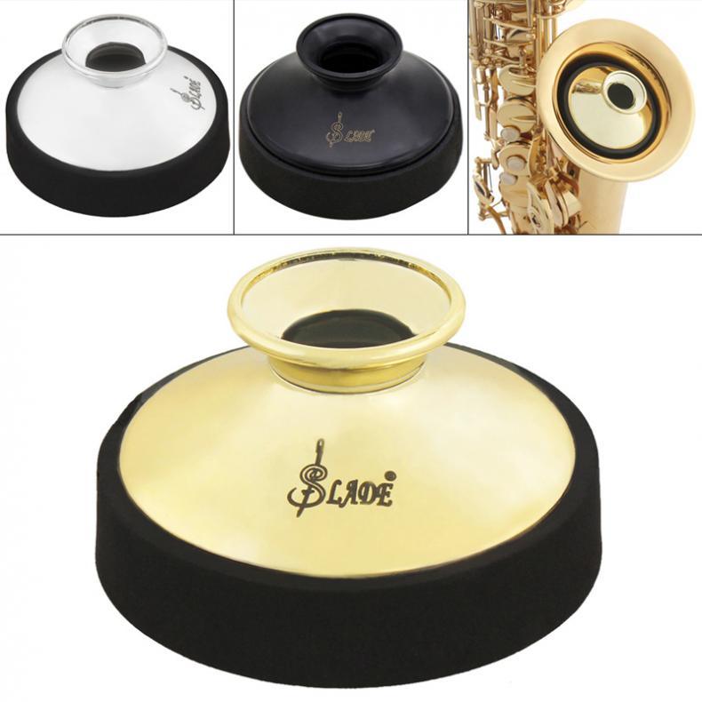 Abs sax demper demper voor saxofoon goud/zilver/zwart