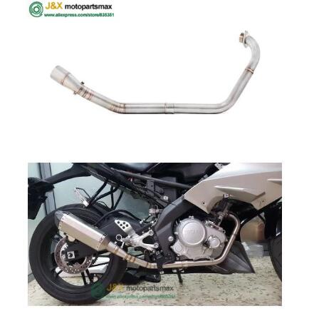 R15 motorrad Unterhose-an auspuff stecker kontakt mittel rohr Für Yamaha YZF R15 MT-15 V3 R125 MT125 MT 125
