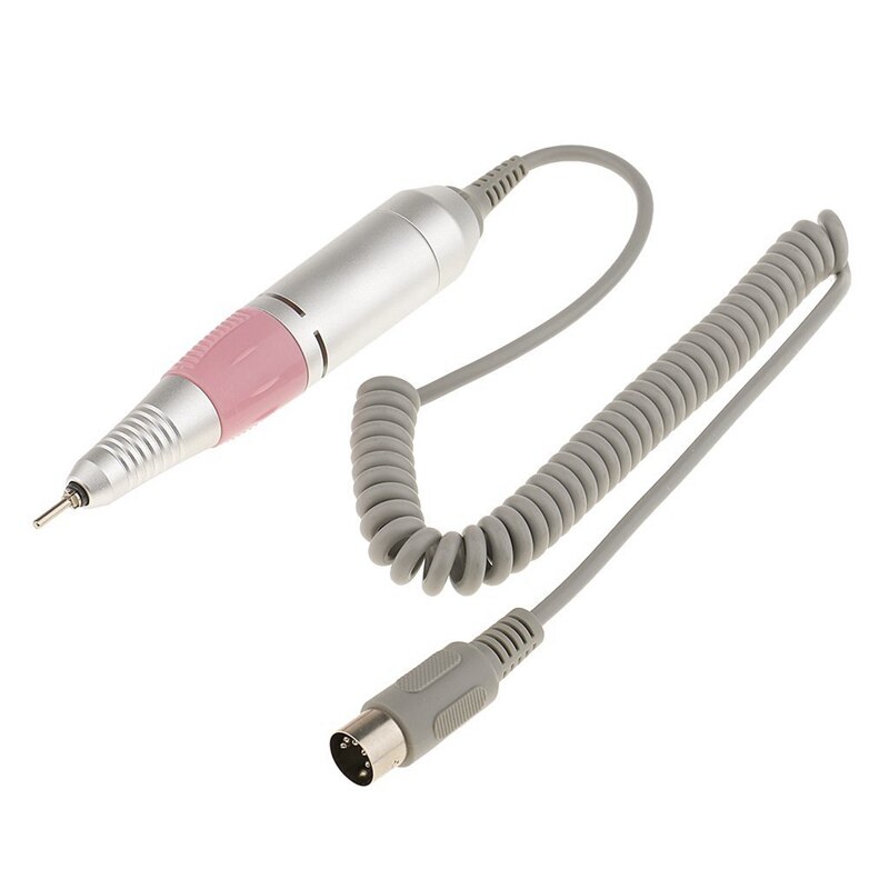 Professionele Elektrische Nagel Boor Handstuk Manicure Machine Pen Handvat Voor 288/278 Verbinding 35000Rpm-Roze, Zoals Beschreven: Default Title