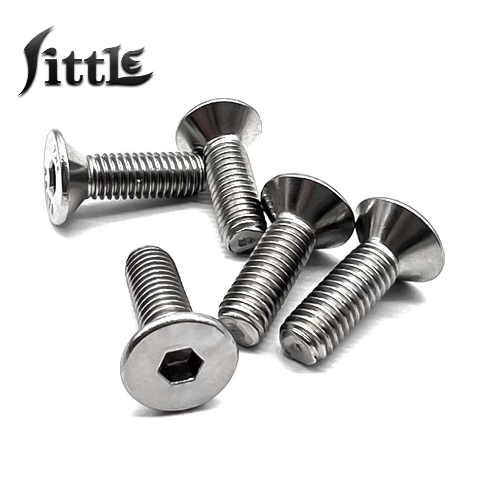 1/10 pz Parafusos M6 M8 M10 316 in acciaio inox esagono incassato vite a testa bombata e bulloni Vis Hexs Sockete padelle Heade viti Parafuso