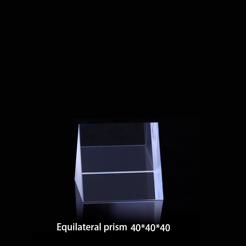 Gleichseitiges Prisma Optische Glas H-K9L 40*40*40Mm Dreieckige Physik Lehren Licht Spektrum
