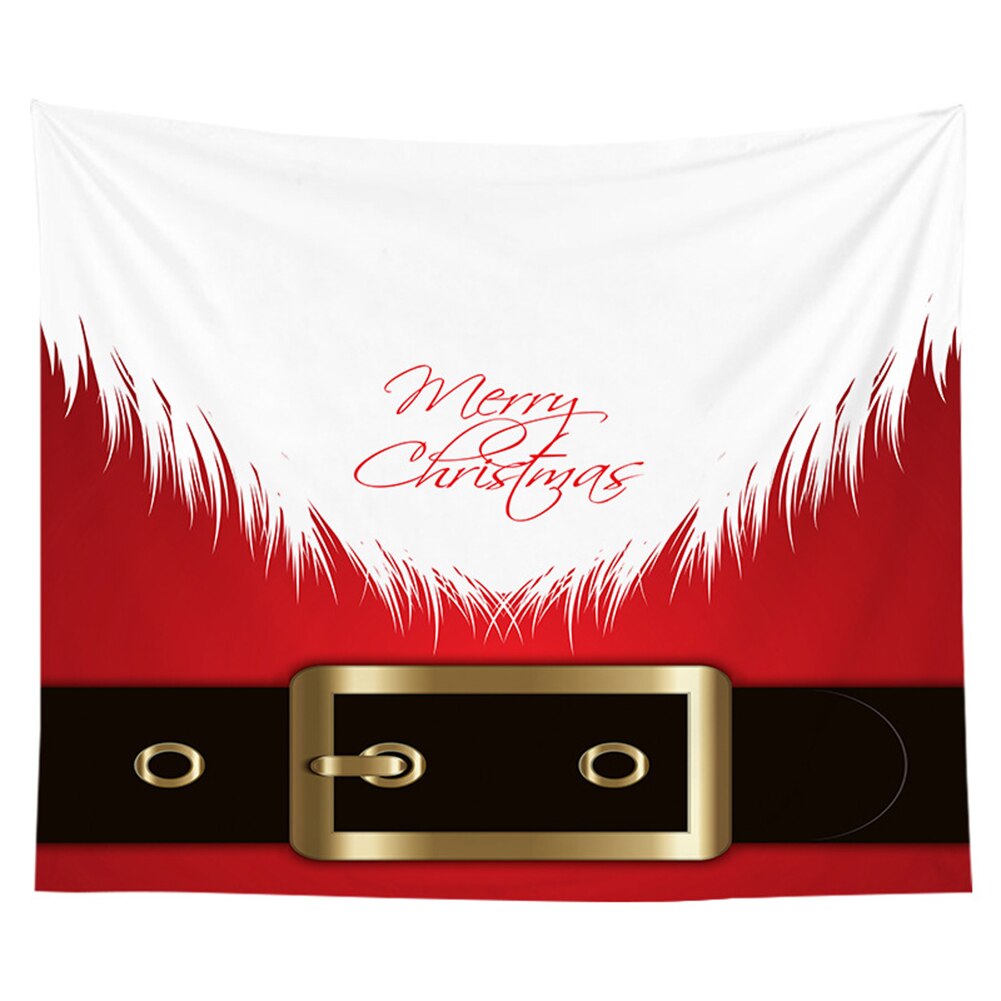 Jule julemand print hjem væg gobelin soveværelse baggrund hængende klud xmas festival decor