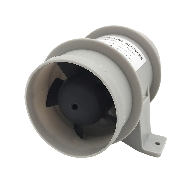 3" In-Line Boat Air Blower Marine Bilge/Engine/Galley Ventilation 5-Fan 12V 145CFM Quiet For RV Yacht Boat Accessories Marine