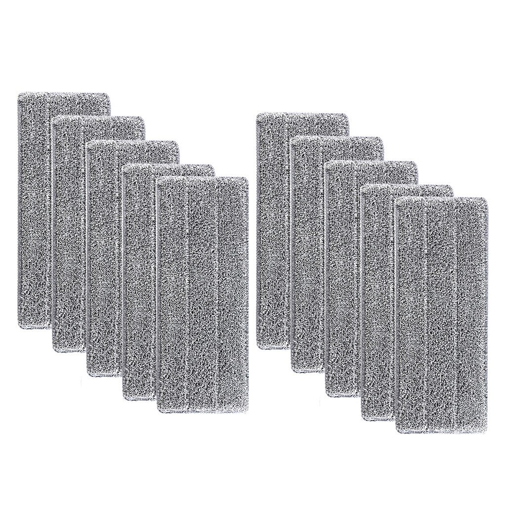 Home cleaning Tool Mop cloth Practical Replacement Microfiber Washable Spray Mop Dust Mop Household Mop Head Cleaning Pad#30: 10 pcs