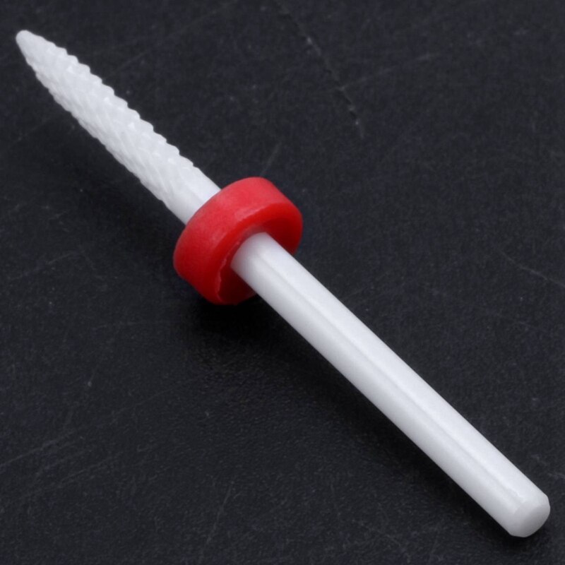 2 stuks keramische nagelboorbit schacht pedicure roterende vijl tool  - bt009- f &  bt003- m