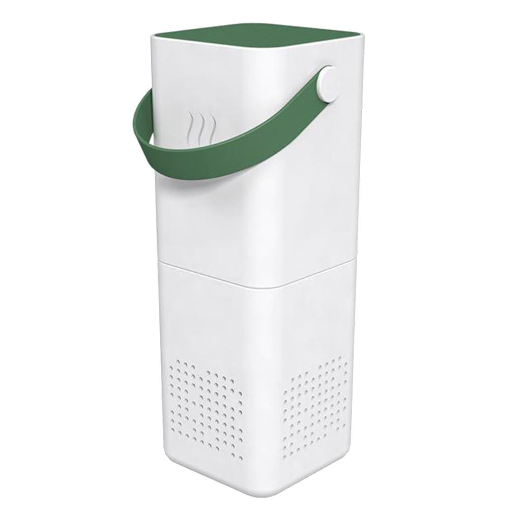 Air Purifier for Home Low Noise Portable Air Purifier Desktop USB Air Cleaner 58x58x150mm: Dark Green