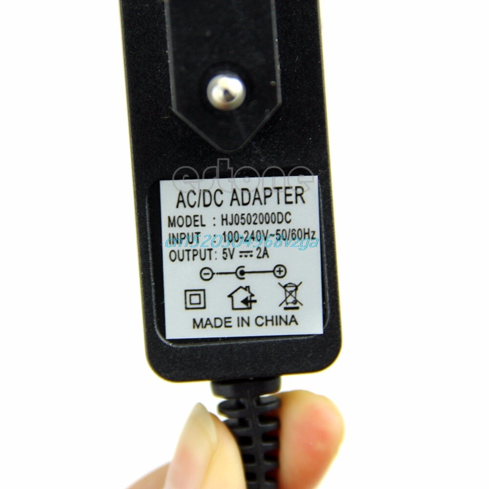 Power Converter Adapter Voeding Eu Plug Ac 100-240V Naar Dc 5V 2A Schakelen # H028 #