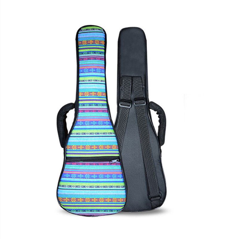 retail kid leuke 21 26 ukulele tas sopraan case lanikai gitaar gewatteerde rugzak kleurrijke patroon schouderbanden pocket