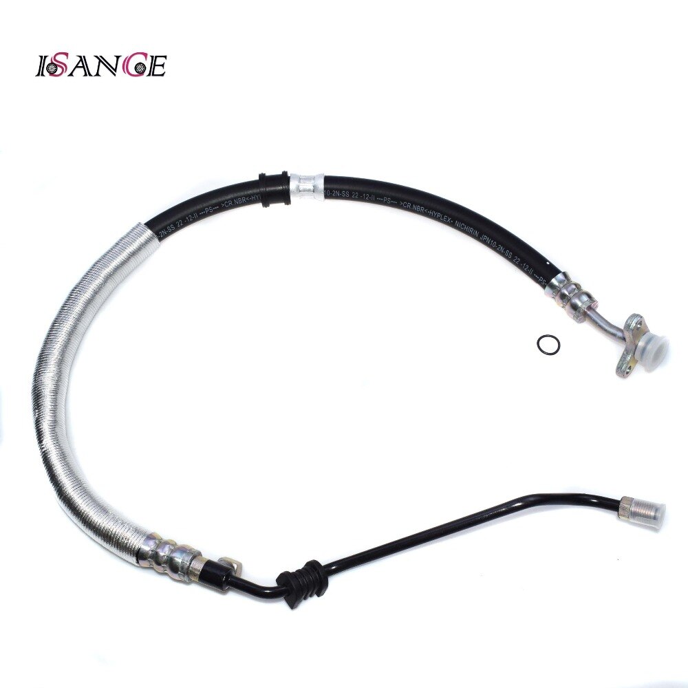 ISANCE Power Steering Pressure Hose For Honda CRV CR-V EX LX SUV 2002 2003 2004 2005 2006 (2.4L) 53713S9AA04 & 53713-S9A-A04