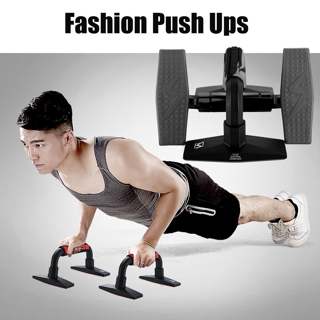 Push Bar Met Antislip Rubber Push-Up Bar Push-Ups Apparatuur Spier Training Lichtgewicht En te Gebruiken Opdruksteunen Q1