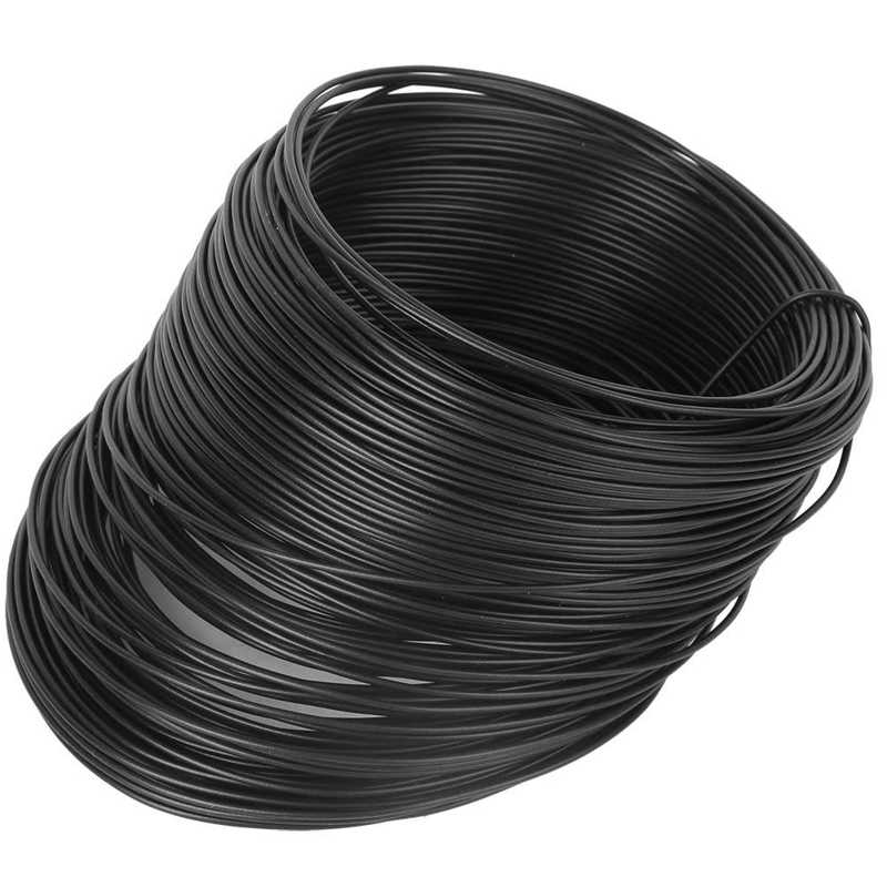 Cable Wrapper Galvanized Iron Wire Length100meter / 328.1ft Gardening Electronic Products Craft Supplies Toys