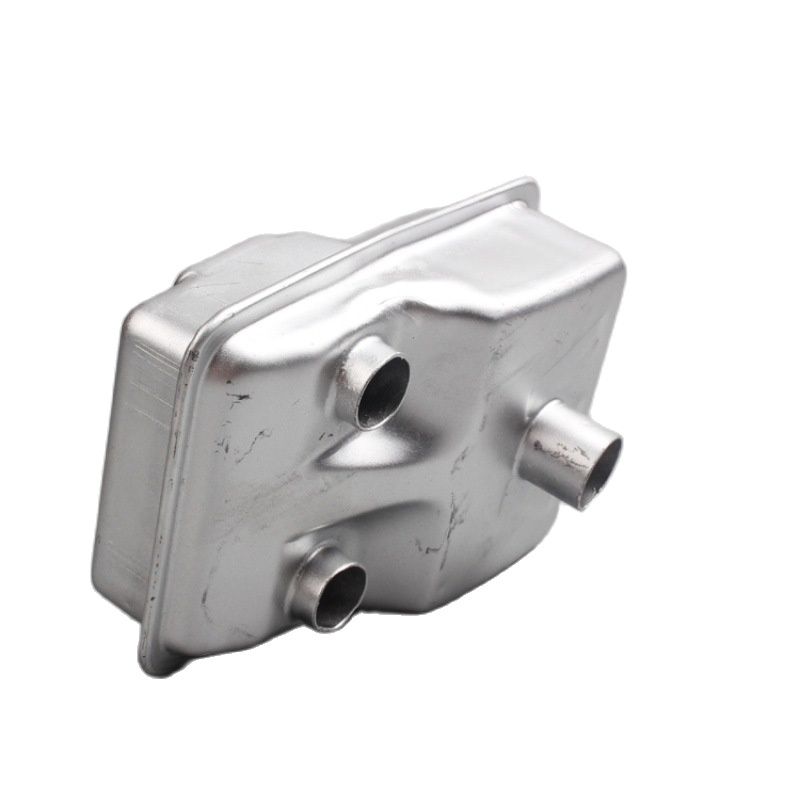 Uitlaat Voor Chinese 1E48F 48F 63CC Motor Grond Vijzel Power Aarde Boren Gras Trimmer Vervangende Onderdelen