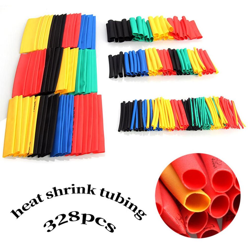 Color Heat Shrinkable Tube Set PE Heat Shrinkable Tube Heat Shrinkable Insulating Sleeve Combination