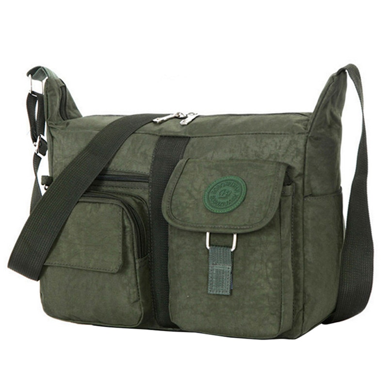 Waterproof Nylon Women Messenger Bags Vintage Hobos Ladies Handbag Female Crossbody Bags Shoulder Bags Casual Travel bag