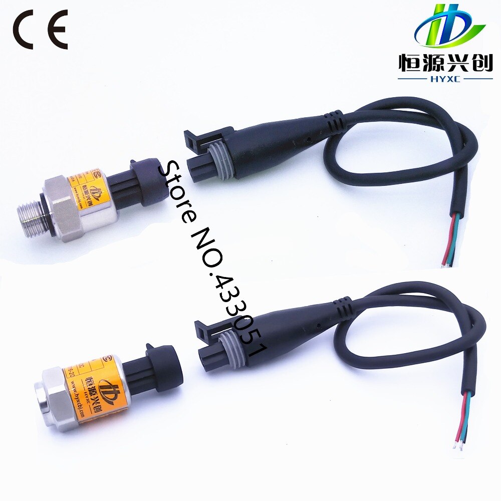 ; DC 5V G1/4;NPT1/4;1/8NPT Pressure Transducer; Accuracy 1%FS; Transmitter Sensor Stainless Steel Oil Air Water