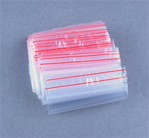 Bolsa de embalaje con cierre hermético, 10x15CM, transparente, 2 Ml, , 100 unidades