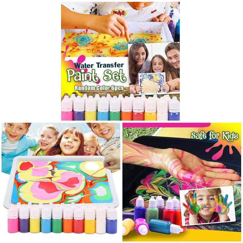 Hydrographics Water Transfer Marbling Painting Set Painting on Water Drawing Tools Kit S55