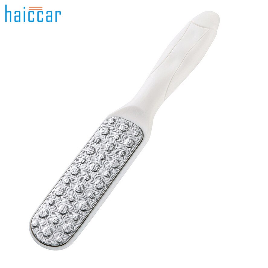 Fotrasp haicar 1pc antibakteriell metall fotfil rasp saneringsbar pedikyr förhårdnadsborttagning elegant fotvårdsverktyg