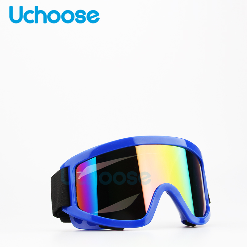 Gafas para casco de motocicleta, gafas protectoras para exteriores, gafas de sol para motocicleta, gafas para ATV, gafas para Motocross ATV: Transparente