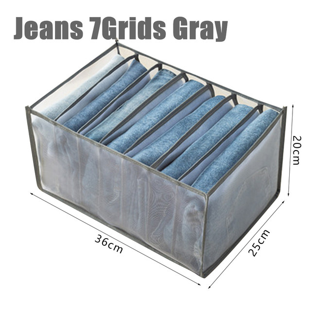 Kleding Jeans Opbergdoos Garderobe Kleding Organisator Grote Capaciteit Divider Organisatie Organizer Ondergoed Beha Sokken Dozen: Bordeaux