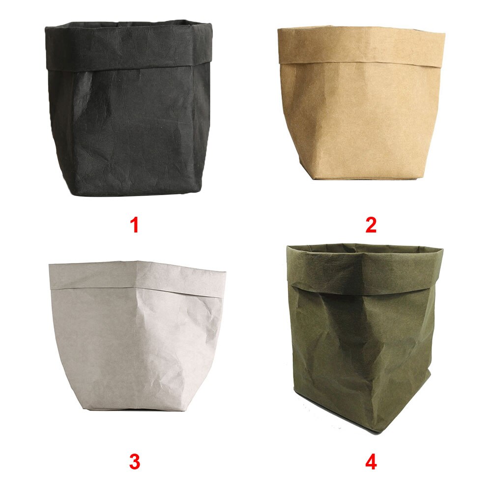 Mini macetero para plantas crasas, maceta de papel lavable para flor de escritorio, macetas reutilizables multifunción para el hogar #137