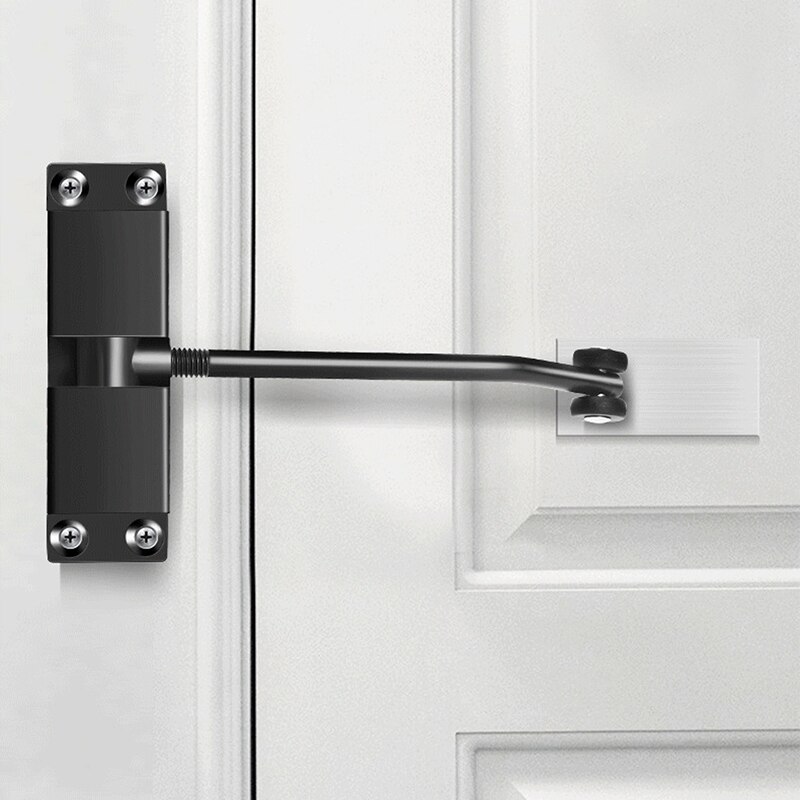 Rvs Deurdranger, Verstelbare Kracht, Katrol Mute Zelfsluitende Deur Apparaat, geschikt Voor Vele Soorten Deuren