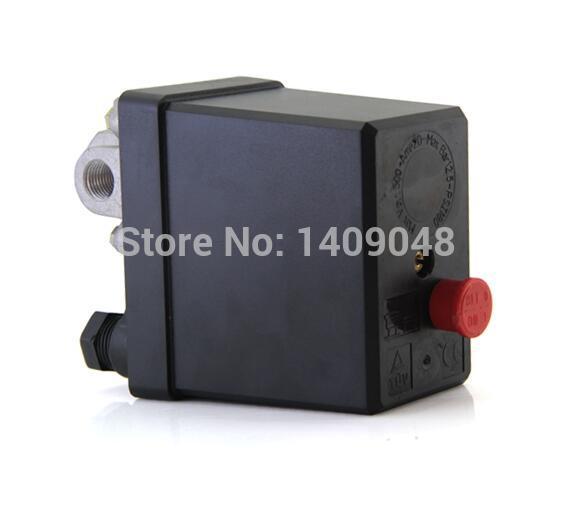 175psi 10bar 380V 20A 3 Phase 4-port Air Compressor Pressure Switch Control Valve 5-8bar