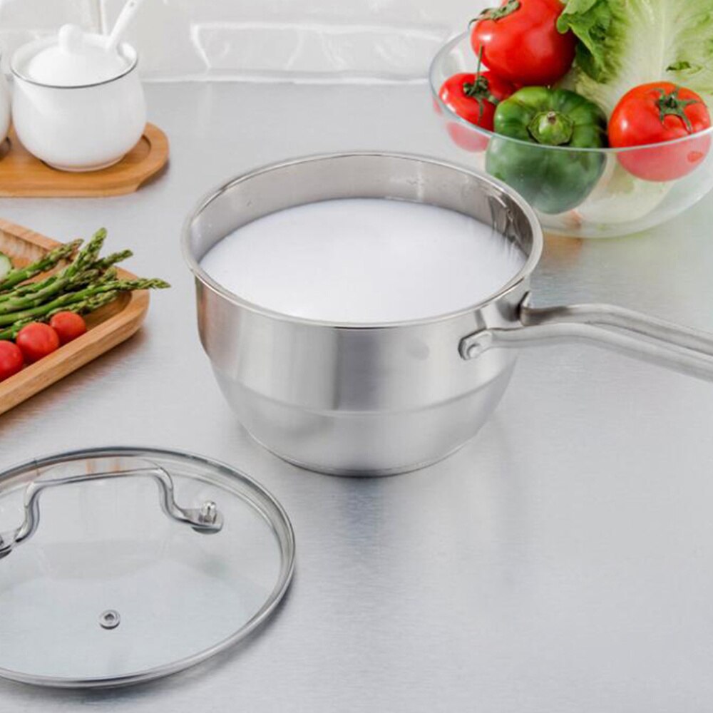 1 Pc Milk Steamer Multifunctional Non-stick Milk Pot Brewing Coffee Pot Home Cookware for Restaurant Home