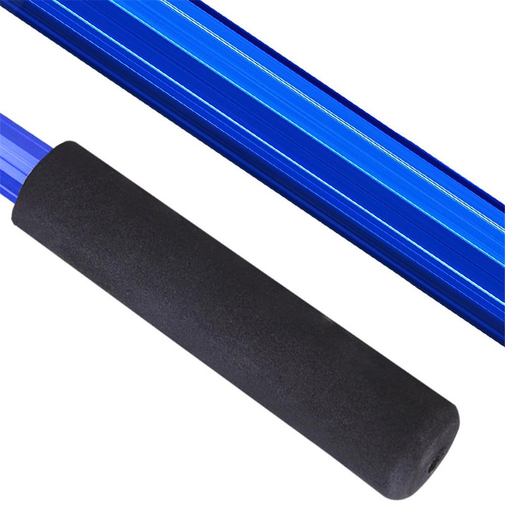 Folding Hand Net Fishing Net PVC Landing Net with Aluminum alloy Handle Extending Pole Fishing Nets