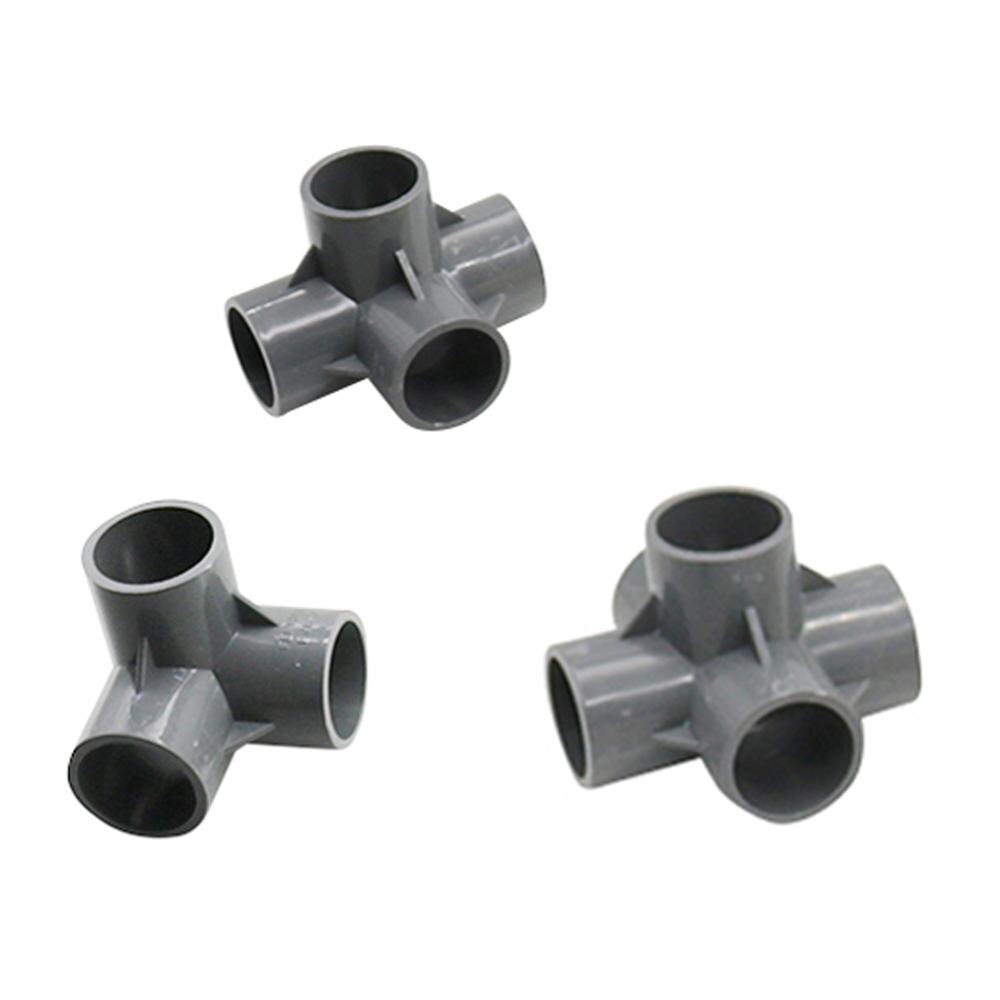 20 Mm 4-Weg 3-Weg 5-Weg Drie-Dimensionale Pvc Connector Tuin Irrigatie Water Connectors aquarium Adapter Fittings