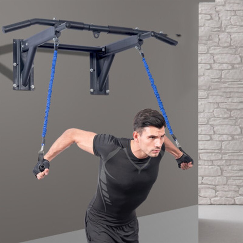 Multifunctional Rotatable Horizontal Bar Pull-ups Home Wall Fixed Wall Punch Single Parallel Bar Fitness Equipment