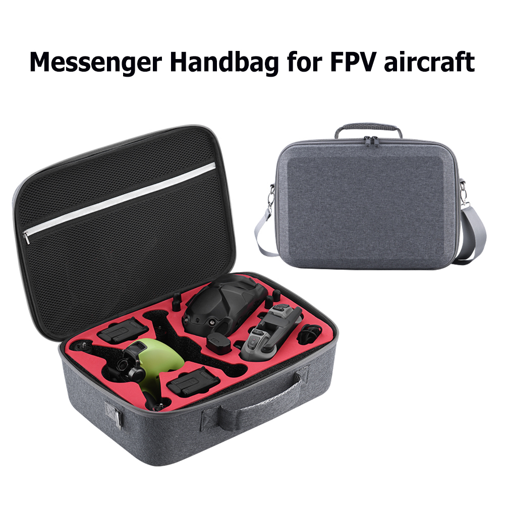 Genuine DJI Spark Shoulder Bag Carrying Case - Black Drone Carrier (Used)