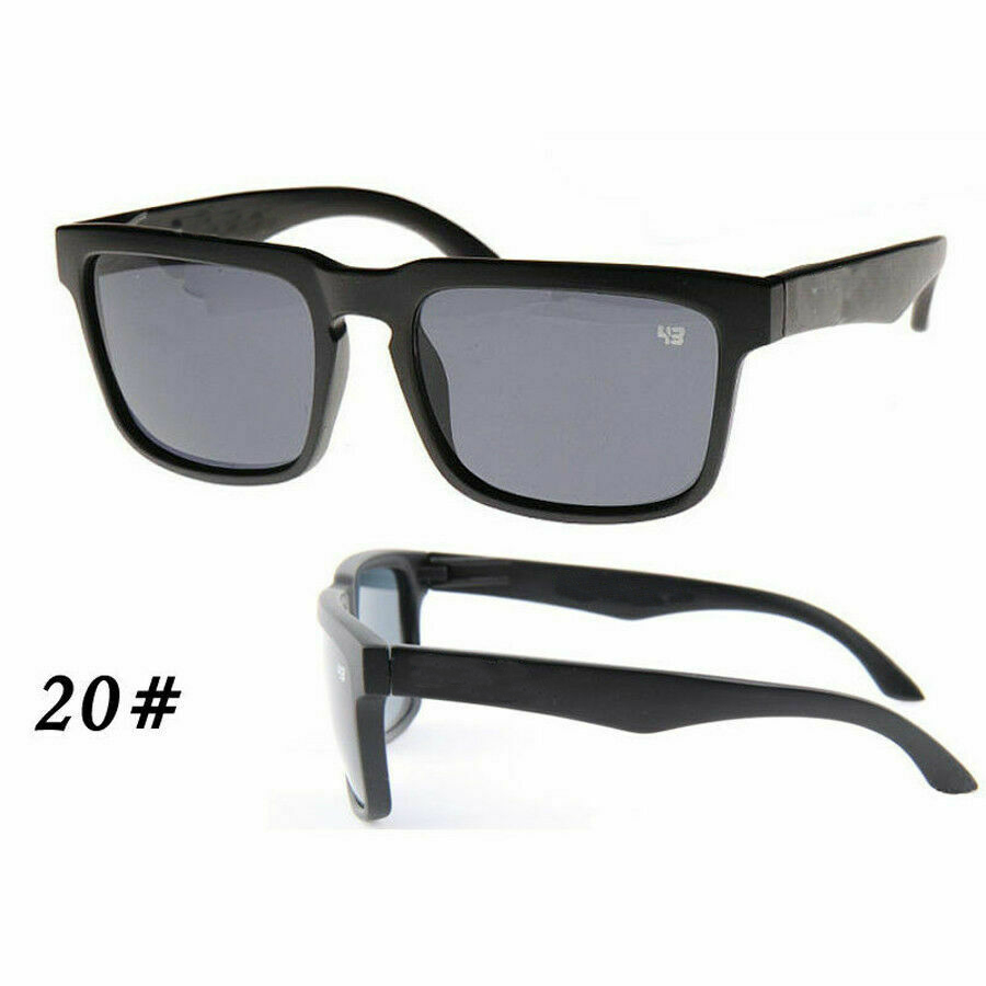Ken Block Driving Sunglasses Men Goggle Drive Reflective Coating Square Classic Cycling Sports Retro Sunglasses UV400 Eyewear
