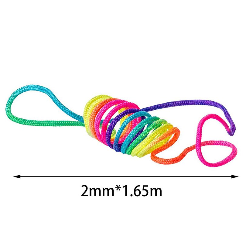 50Pcs/lot Kids Rainbow Colour Fumble Finger Thread... – Grandado