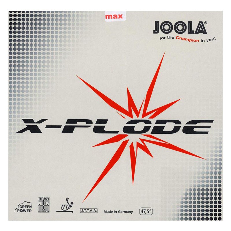 Joola express x-plode speed & spin bordtennis gummi bumser i ping pong gummi med svamp