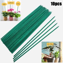 Bastones de bambú para plantas, Estaca de bambú para flores, palos de repuesto profesionales, Clips para plantas, arreglo de flores, suministros de jardín