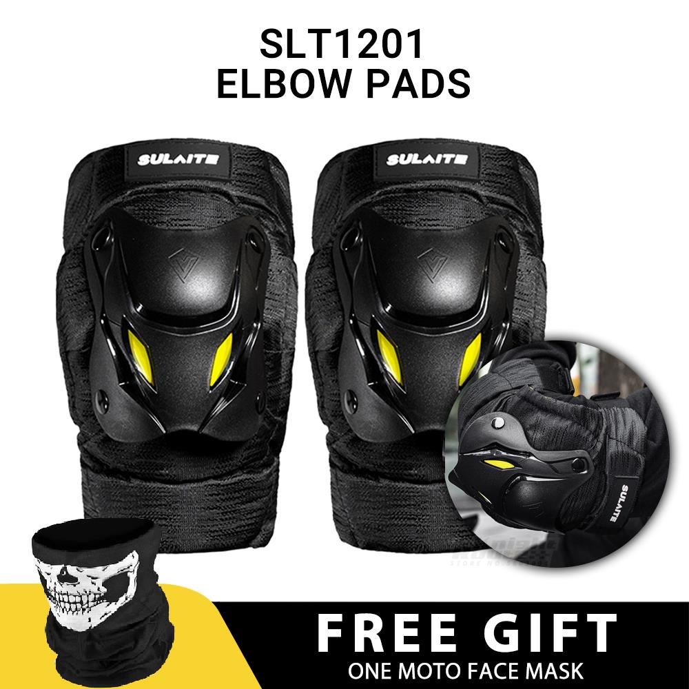 Coudières et coudières de Moto pour hommes et femmes, équipement de Protection pour motocyclistes, Motocross, vtt: 1201S Elbow BK