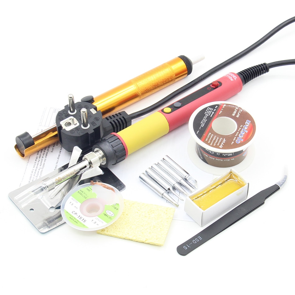 CXG E110WT Electric Soldering Iron AC110V 220V 110W rework soldering irons welding station 900M tips LCD digital upgrade