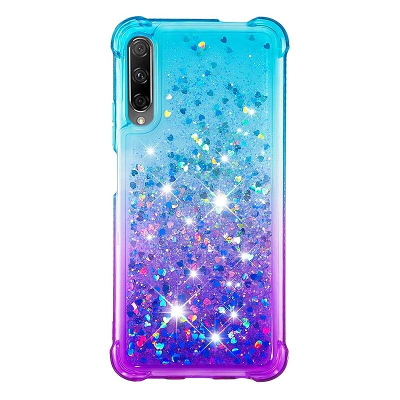 Huawei Y9S Caso Della Copertura Del Silicone Per Huawei P Smart Pro 2019 Y9 Prime 2019 Honor 9X Pro Glitter Liquido Sabbie Mobili protezione Custodie: Huawei Y9S / style3