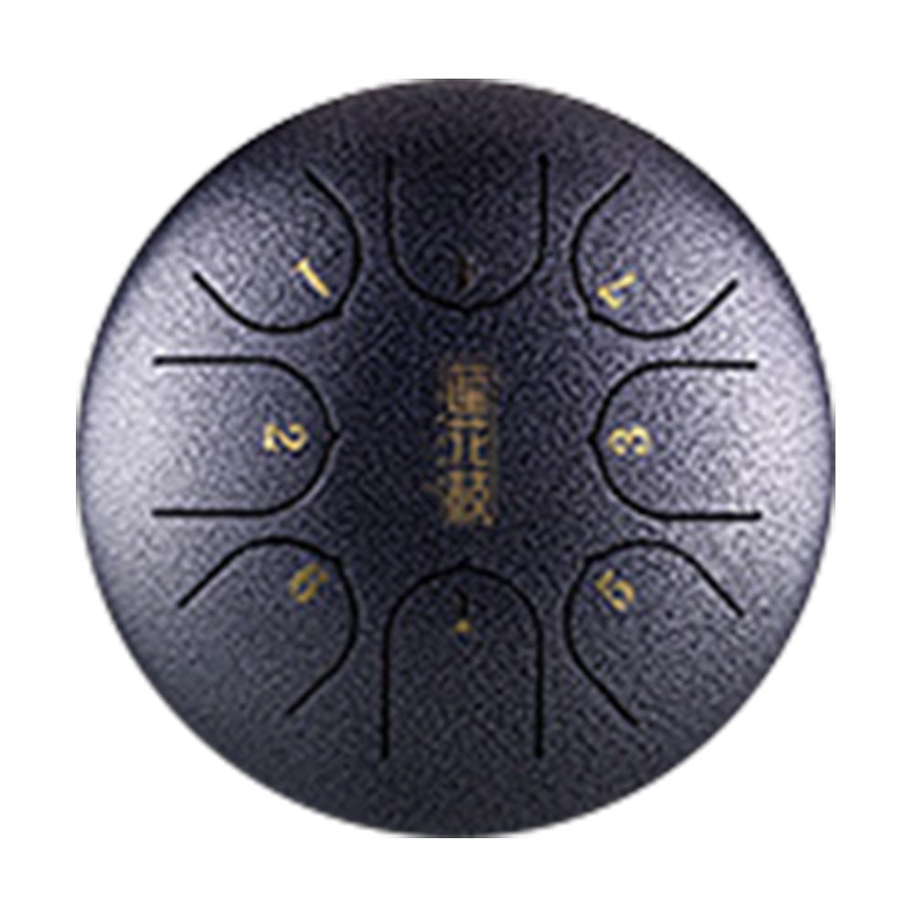 6 Inch 8 Notes Music Education Mini Instrument G Tune Tank Steel Tongue Drum Party With Mallets Hand Pan C Key