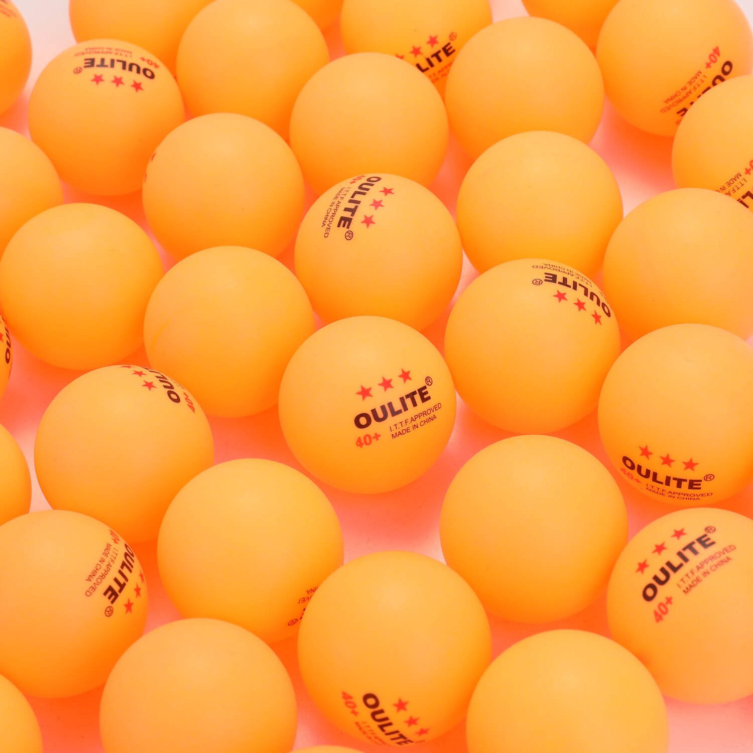 40mm pingisbollar högstuds praktisk pingisboll 100 st pingisbollar