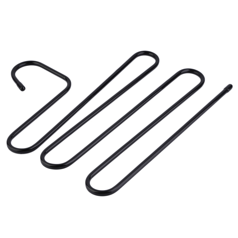 Magic Pants Hanger Space Multifunction Metal Saver Rack Jeans Scarf Tie Closet Tool Remove Slacks Quickly And Efficiently