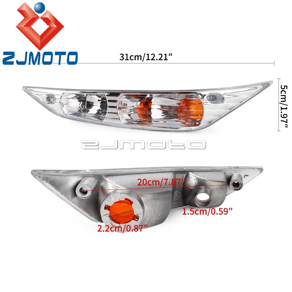1 Paar Motorcycle Voorste Richtingaanwijzer Voor Zip 2 Sp 50cc Lc Ssl 25 Base 50cc Ac 2 50cc ac Kat Na 1999 Plastic