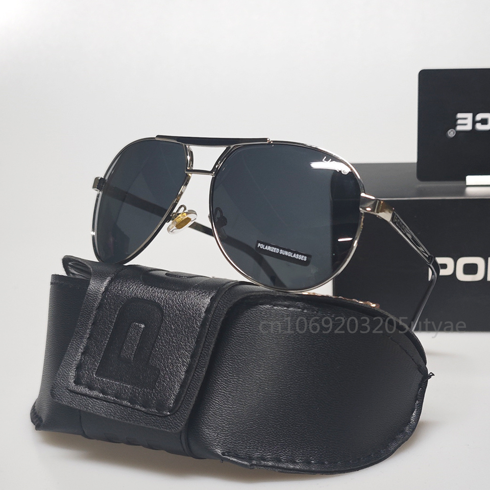 Óculos de sol de marca de luxo italiano original moda resistente uv polarizado óculos de sol de condução para homens mulheres vintage uv400 polidor: other / Branco