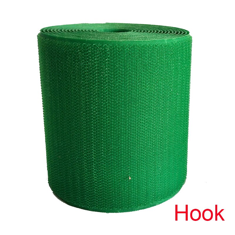 10Cm Breedte Groen Geen Lijm Haak Loop Sluiting Tape Naaien Magic Tape Sticker Strap Couture Kleding Schoen