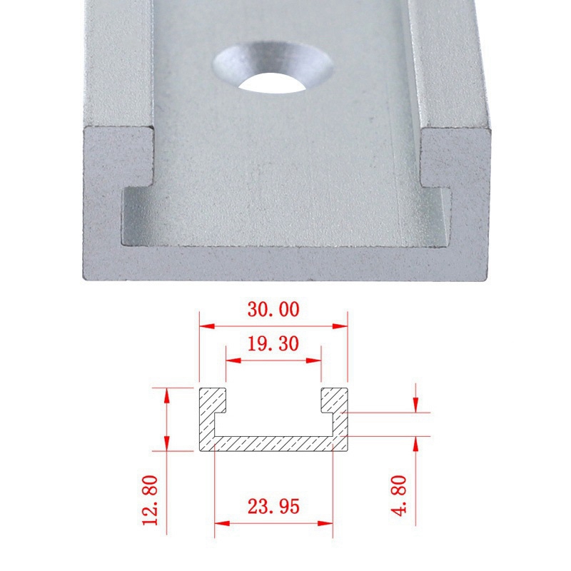 T Clamp Wood Clamp Slide Slot Track Stopper Woodworking Screw Positioning Limiter Miter Clip Wood Clamp Clamping Tools